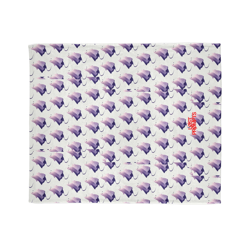 Cozy Polyester Blanket with Purple Pattern, Soft Throw Blanket, Gift for Home Decor, Warm Blanket for Relaxation, Unique Accent for [...]