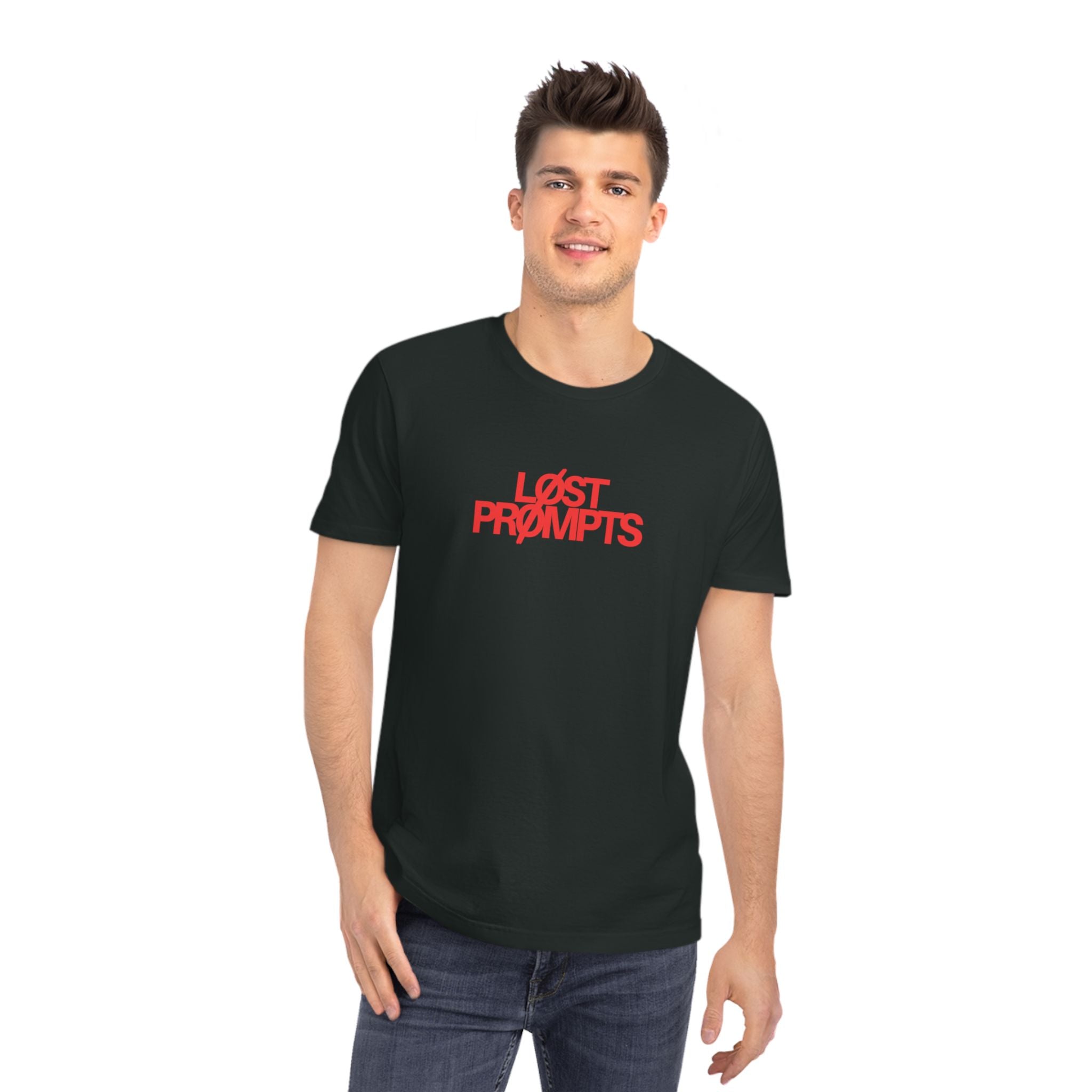 Unisex Rocker T-Shirt - Lost Prompts Graphic Tee, Music Lover Gift, Casual Wear, Street Fashion, Birthday Gift